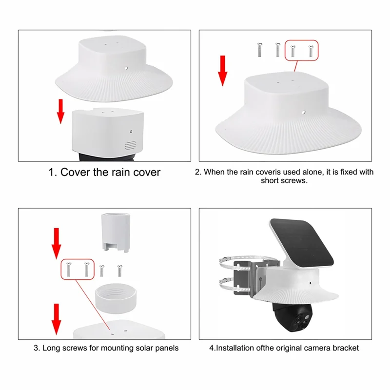 Adjustable Weatherproof Corner Mount For Eufy Solocam S340 Ideal For Outdoor And Indoor Security Camera Installation