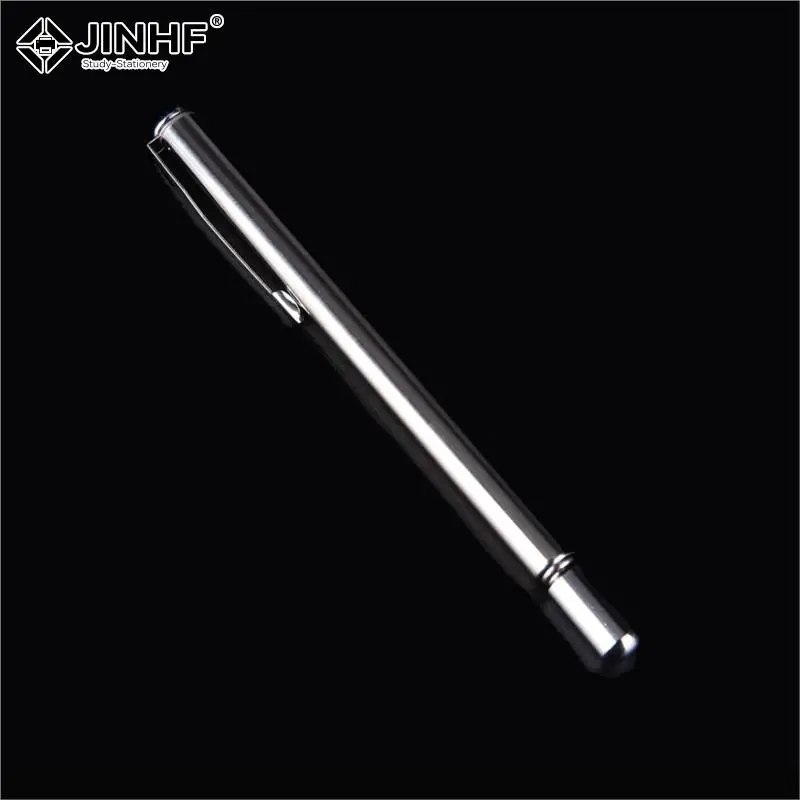 1pcs 6 Section Pointer Pen Instrument Baton Stainless Steel Telescopic Magic Ballpoint Pen Kindergarten Teacher Teaching Supply