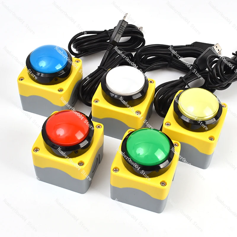 

62Mm Usb Custom Button Button Wireless Remote Control Answering Device Wireless Lottery Computer Mouse Shortcut Keyboard