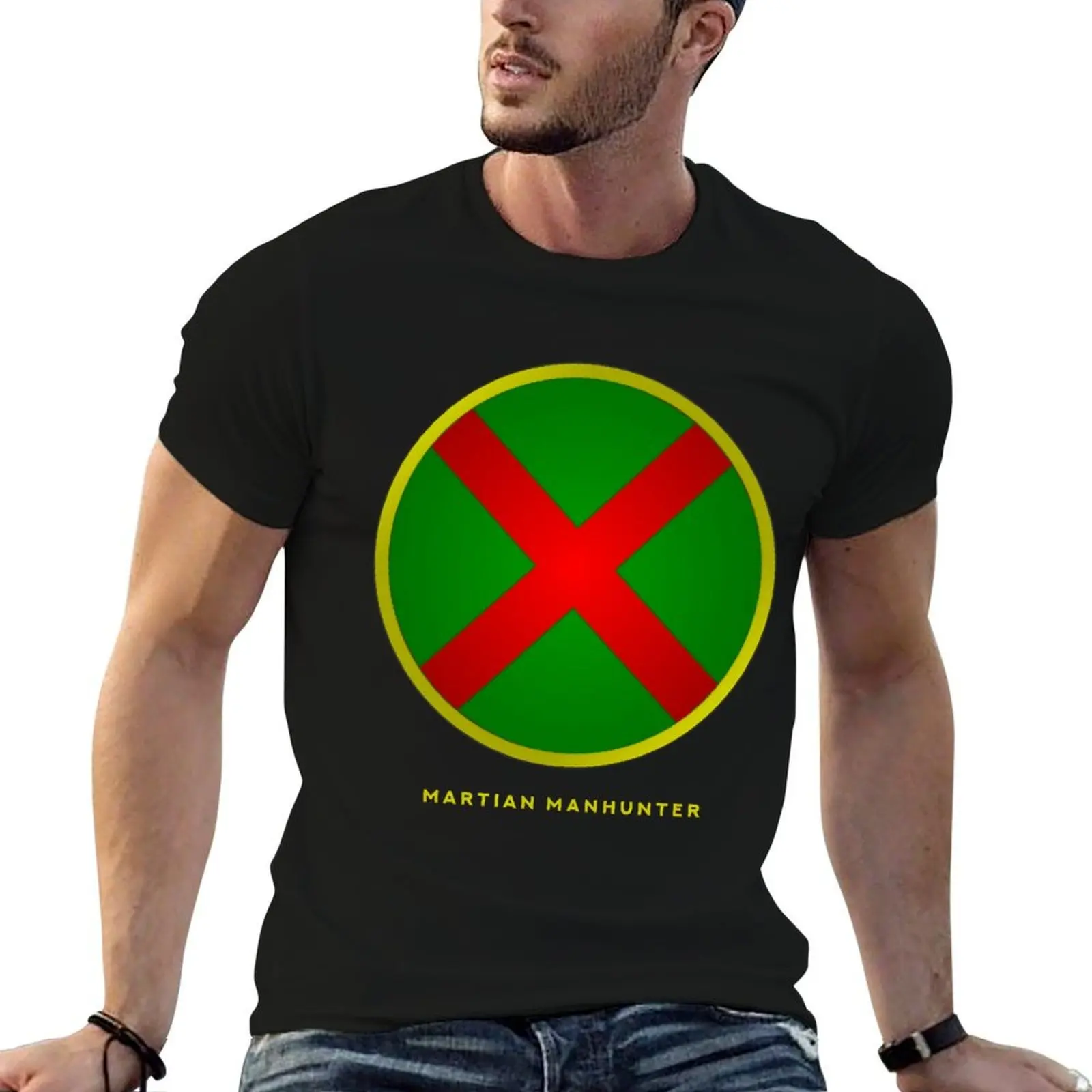 

Martian Manhunter New Logo design T-Shirt g man t shirts for men essential t shirt funny t shirts man T-Shirt