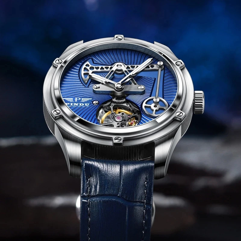 2023 Relogios Masculinos Pindu Design Mens WatchesSapphire glass Top Brand Machine Watch Men Business Clock Men Miyota 8215+Box
