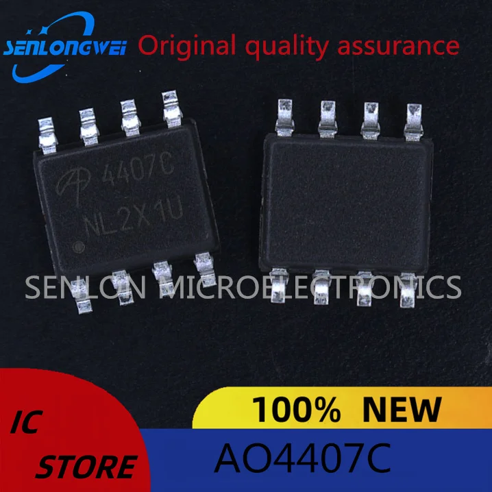 10PCS Neue Original AO4407C 4407C SOP-8 P kanal 14A 10V mos-feldeffekttransistor
