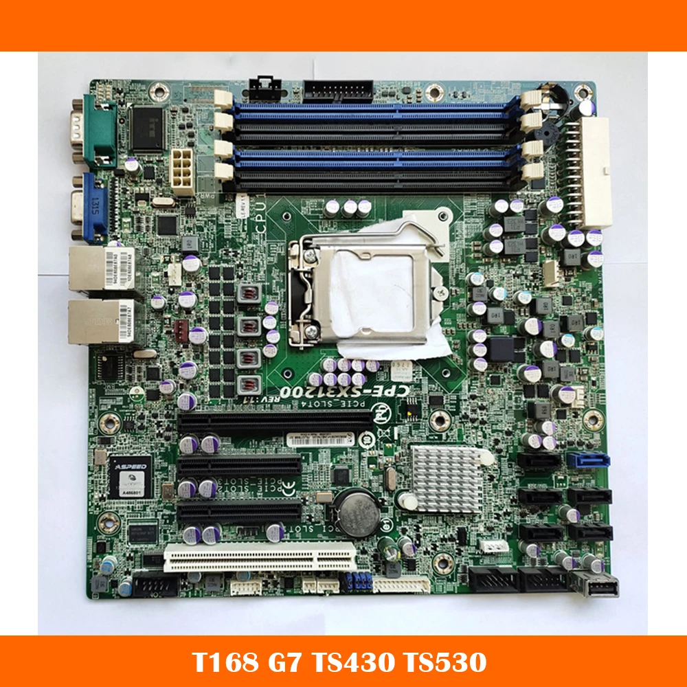 High Quality Motherboard For Lenovo T168 G7 TS430 TS530 CPE-SX31200 1.1