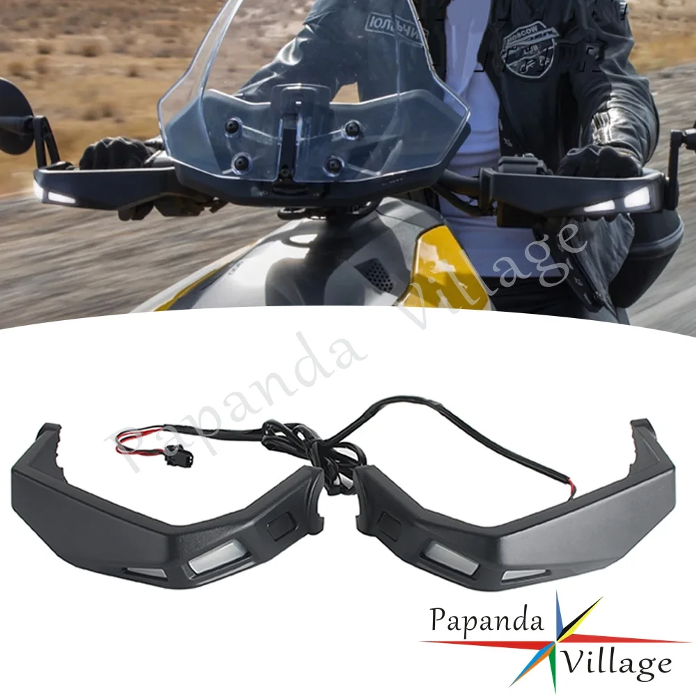 219400998 Handlebars Hand Guards Windscreen Protector Featuring LED Lights Lamps For Can-Am Ryker 600 900 Sport 2019-2023 2022