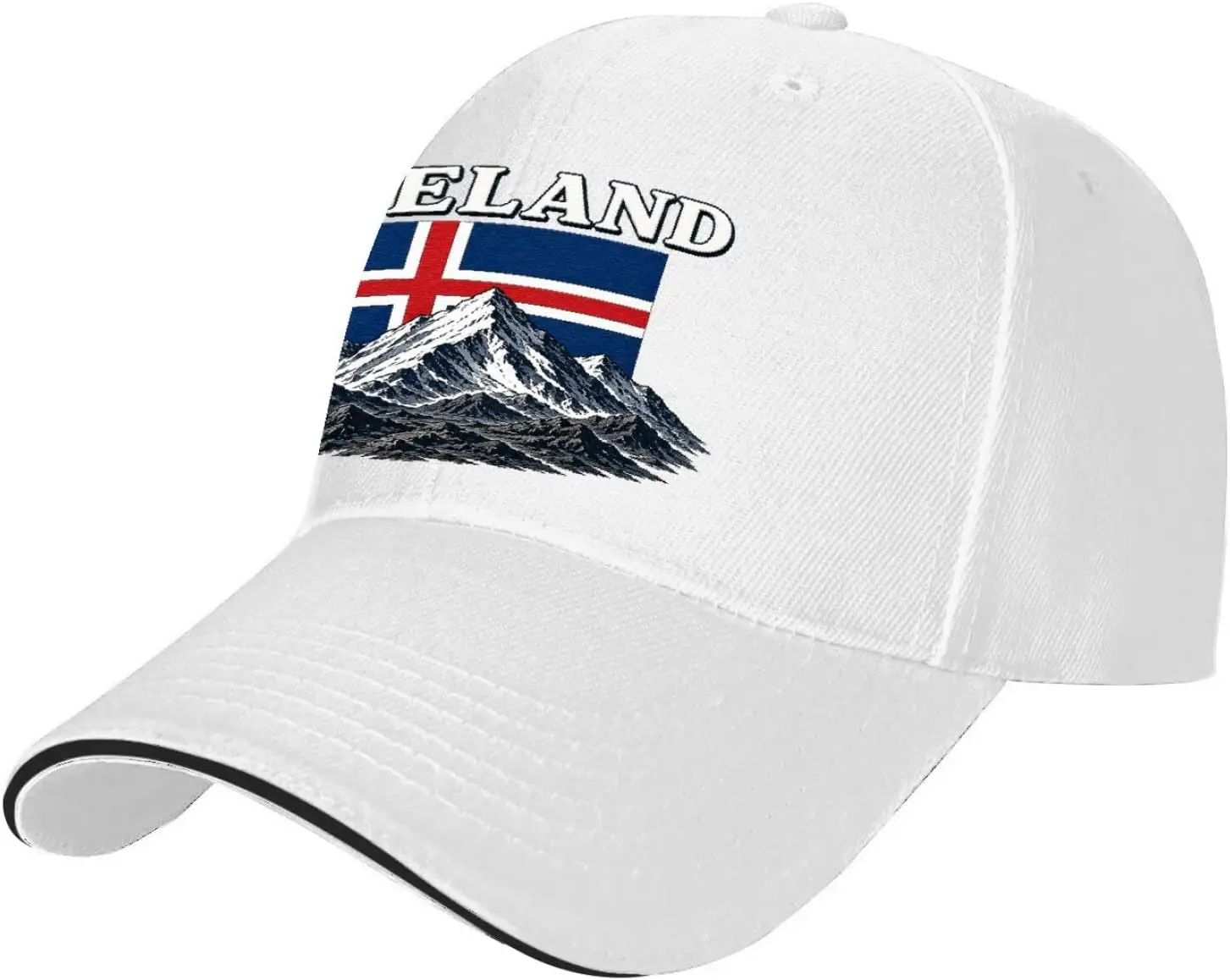 Customization National Elements Print Baseball Cap Adjustable Polyester Fabric Dad Hats For Women Men