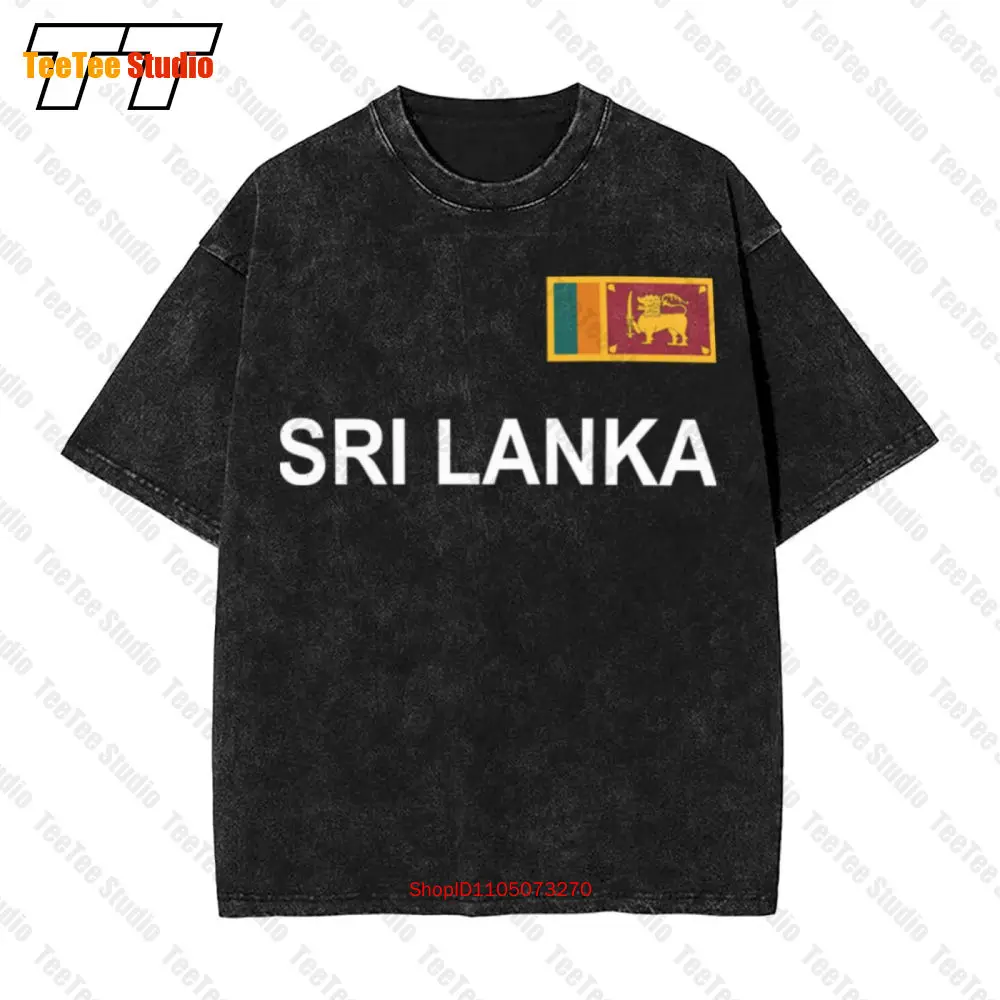 Cricket Sri Lanka Jersey Vintage Oversized T-Shirt FEZB