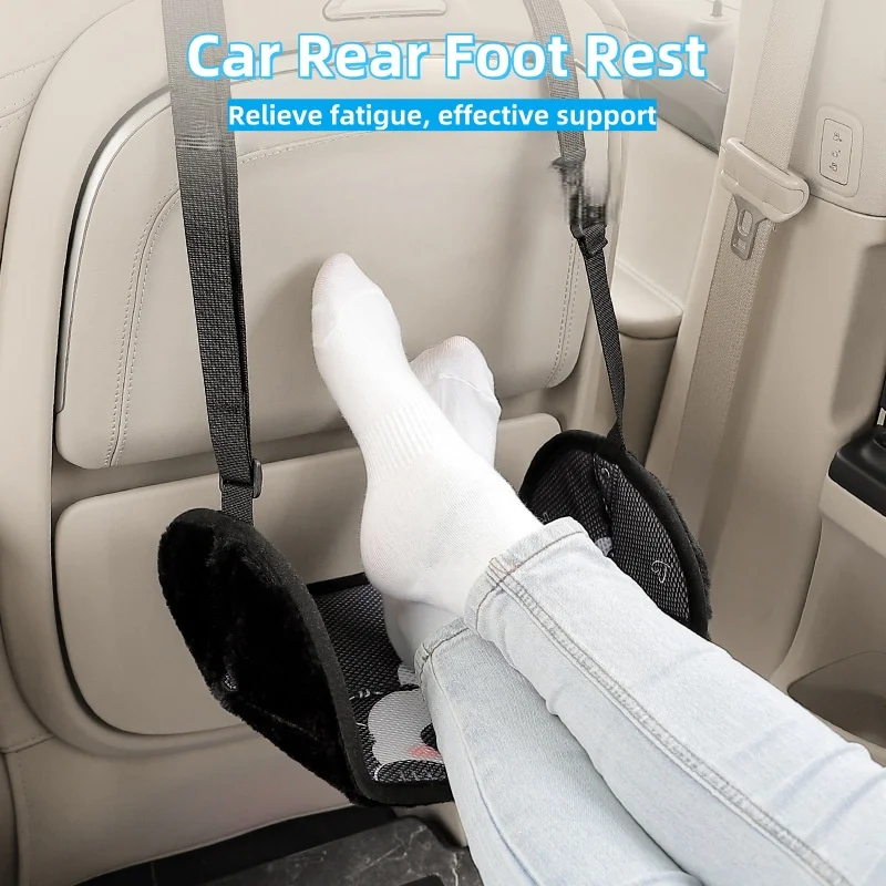 

For Car Foot Rest Portable Car Seat Rear Support Footrest Comfort Travel Car Rest Footrest