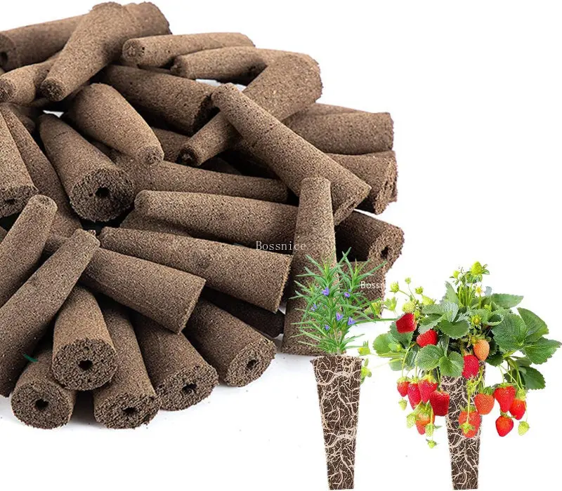 20Pcs Seed Grow Sponges Replacement Root Growth Sponges Seedling Starter Plugs Seed Starting Seed Pod Hydroponic Garden Planting