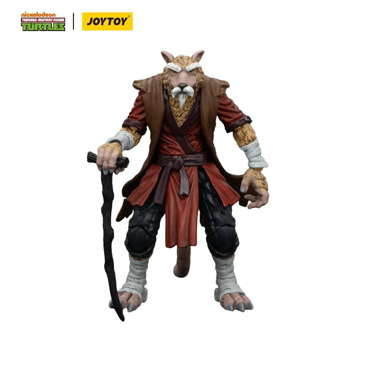 JOYTOY 1/18 ตัวเลขการกระทํา TMNT Splinter เมษายน O'Neil อะนิเมะตัวเลขสะสมโต๊ะตกแต่งรูปปั้นของเล่นเด็กวันเกิดของขวัญ