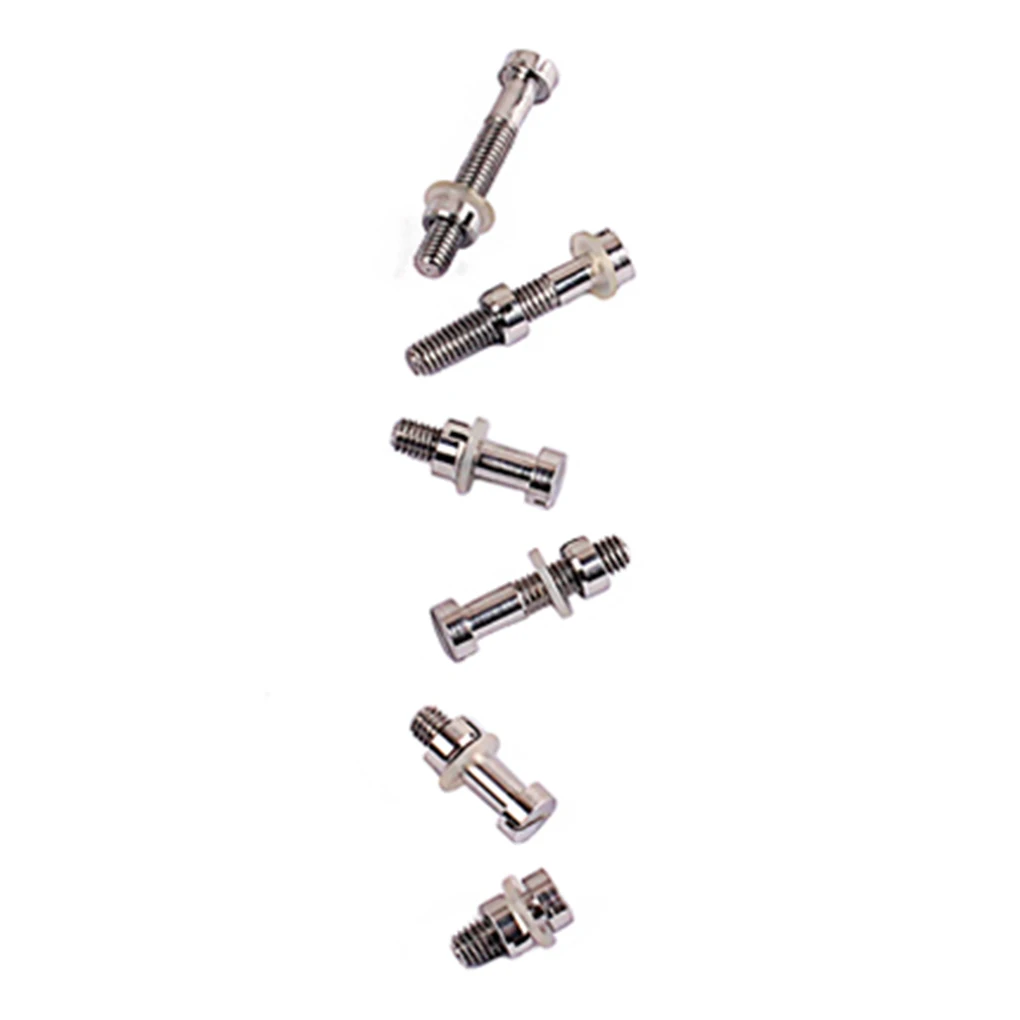 Rustproof Phonograph Screw Bolts Threaded Design Nuts Set with Washers