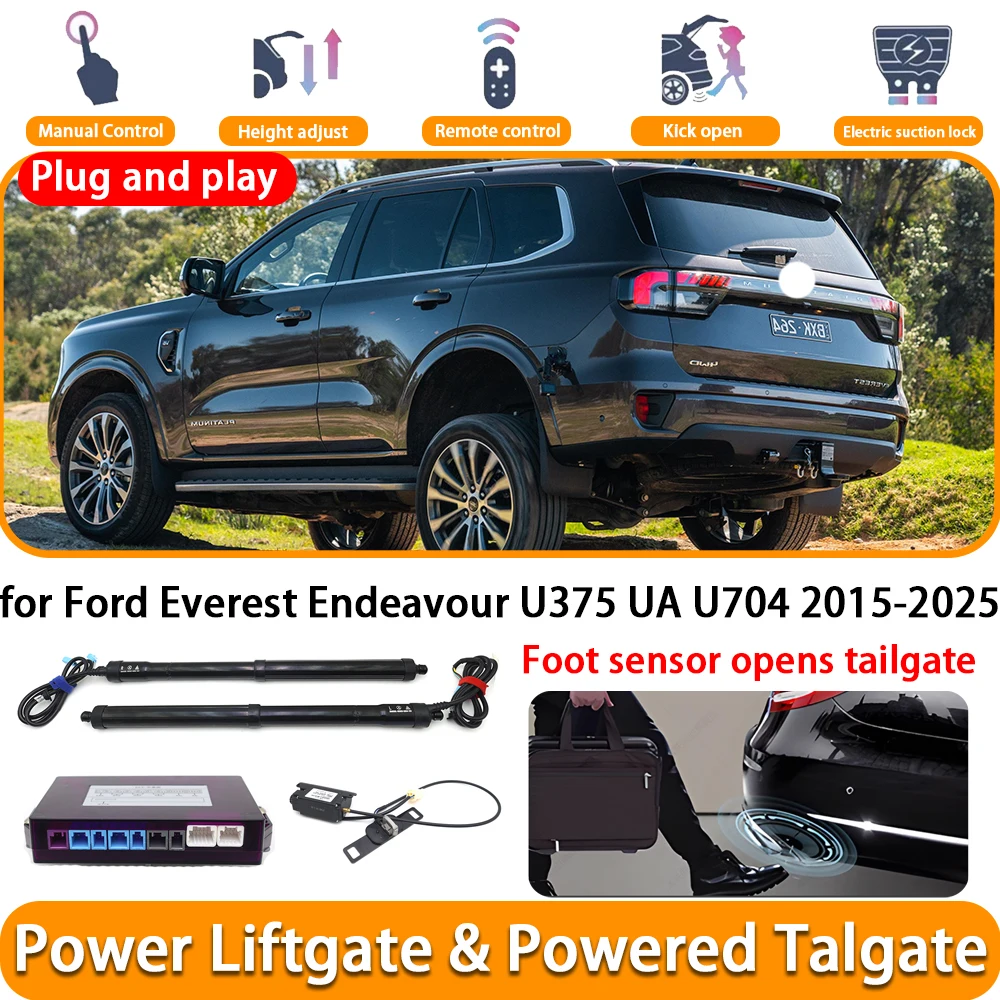 Для Ford Everest Endeavour U375 UA U704 2015-2025 OEM электрическая автоматическая система задней двери с электроприводом, комплект подъема багажника