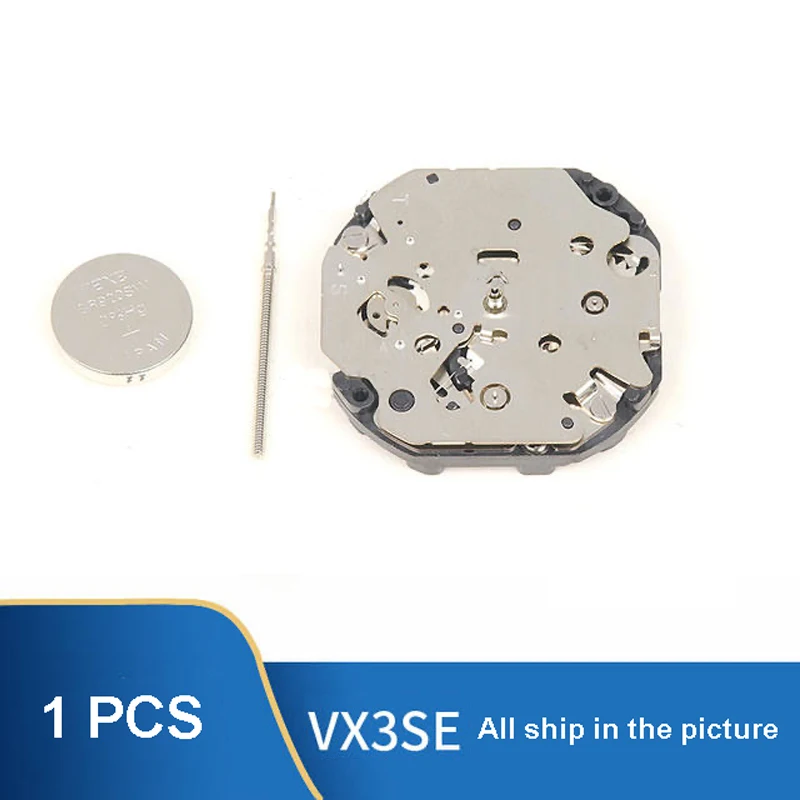 New Original VX3SE Movement VX3S Quartz Movement Multifunctional 6 Hands Electronic Movement Watch Accessories