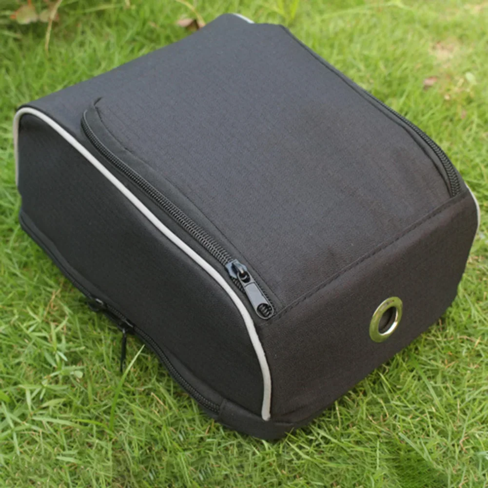 

Bike Handlebar Bag Battery Storage Bag Electric Bicycle With Reflective Strips Electric Bike Replacement Parts