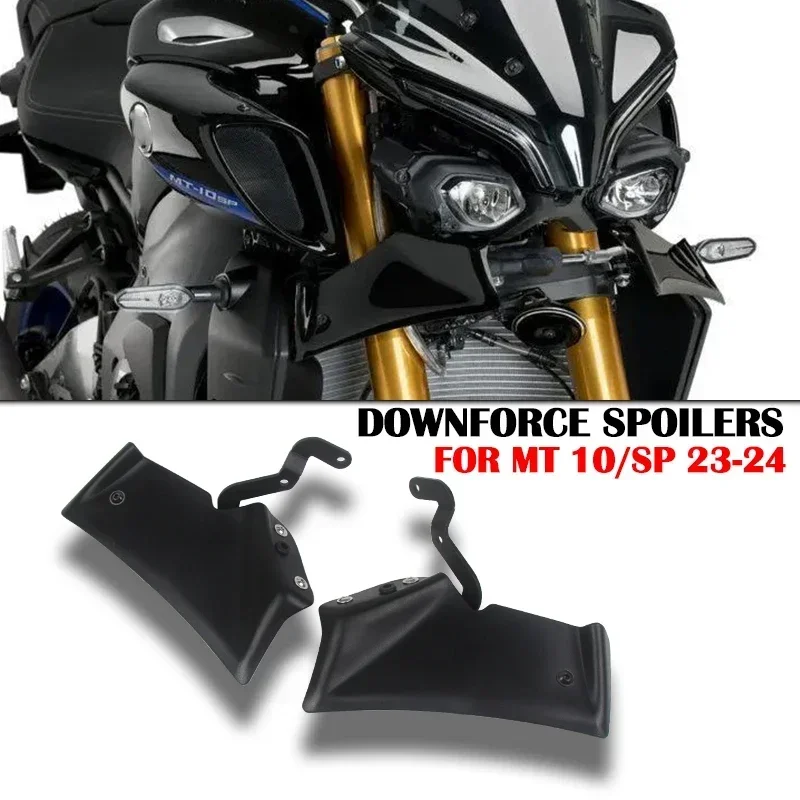 Frontale Vleugel Voor YAMAHA MT-10 MT10 MT10 SP 2022 2023 2024 Motorcycle Sport Downforce Naked Voorspoilers Aerodynamische Deflector