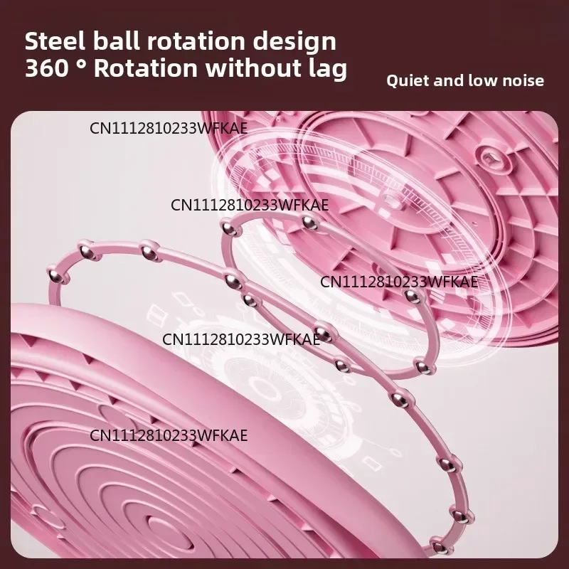 Digital Display Twisting Disc, Charging Magnetic Acupressure Pad Anti-slip Smart Counting Massage Body Shaping Device