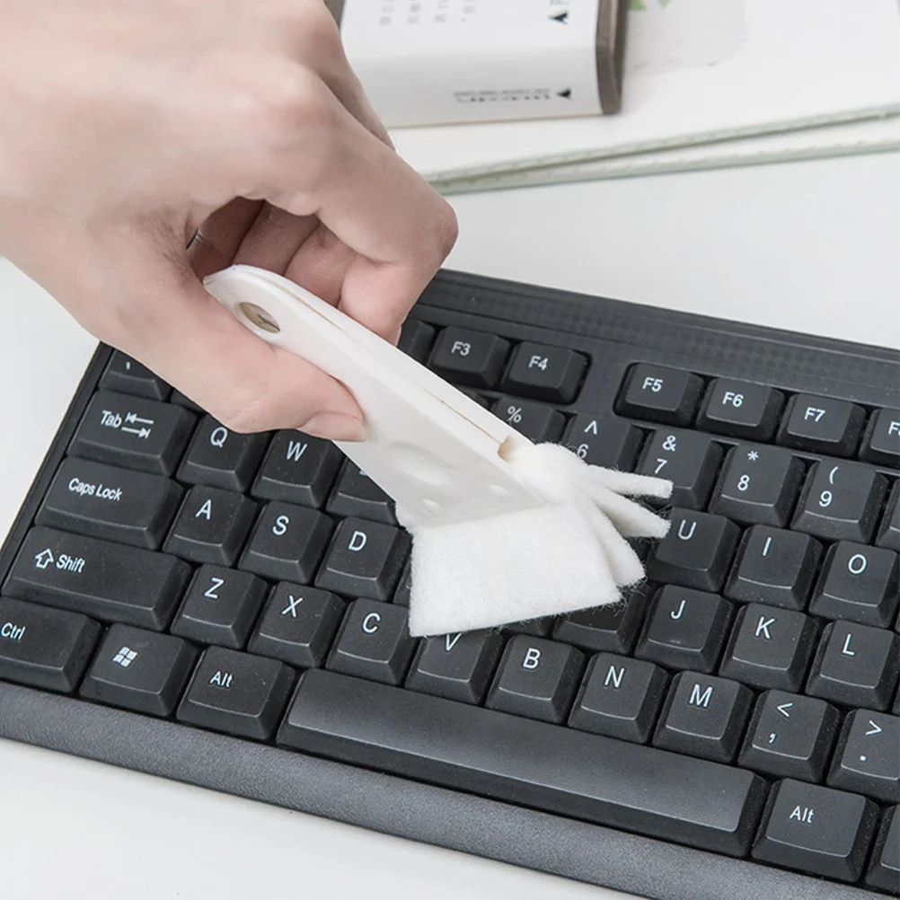 

4Pcs Cleaning Brush Keyboard Cleaner Car Vent Fan Cover Dust Remover Refrigerator Coil Electronic Cleaning Tool