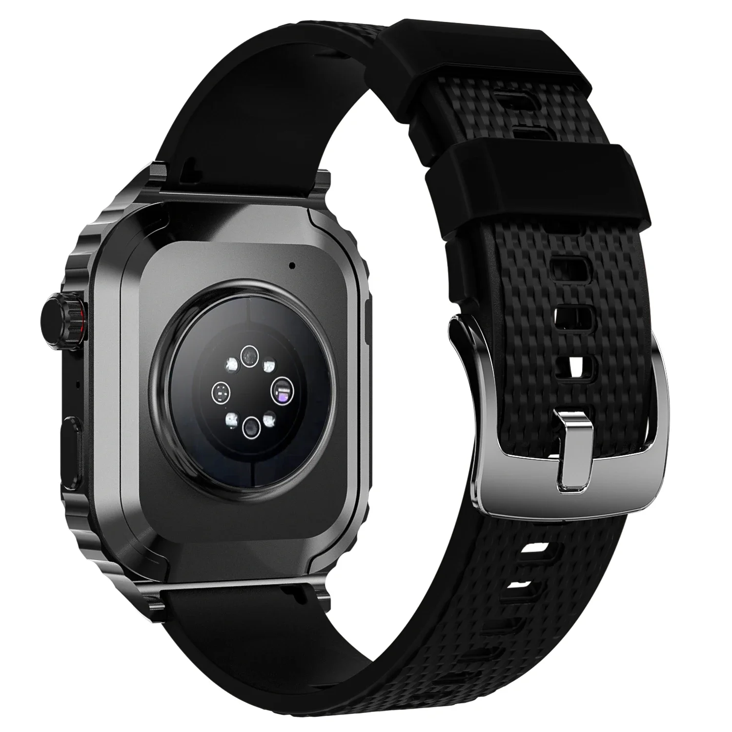 Men Sports Smart Watch OD3 BT Calling AI Voice Assistant 2.1inch Screen IP68 Waterproof GPS Tracking ECG NFC Smartwatch