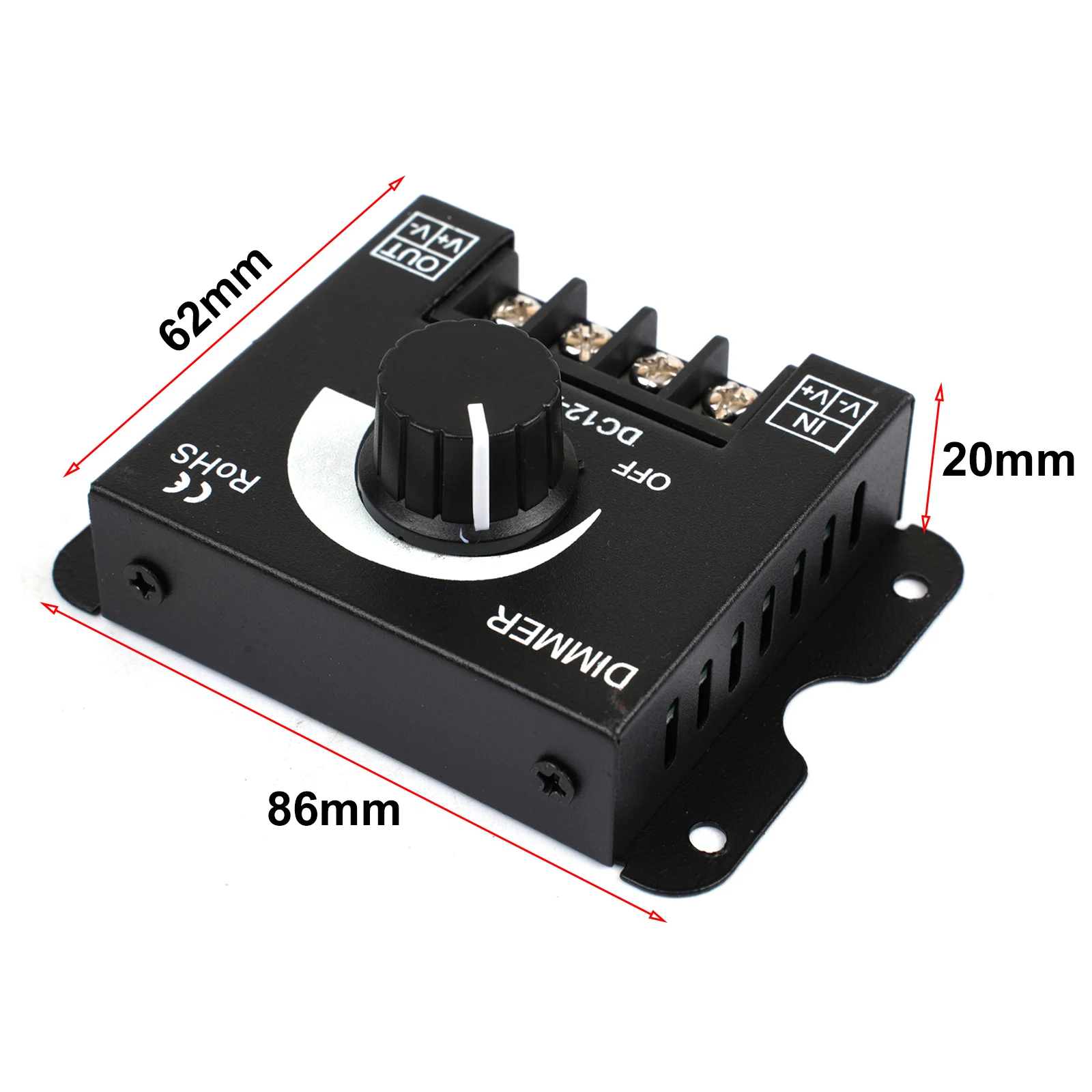 

Efficient Brightness Control System for LED Strips DCDC Voltage Regulator Supporting Single Color Lights at Max 30A