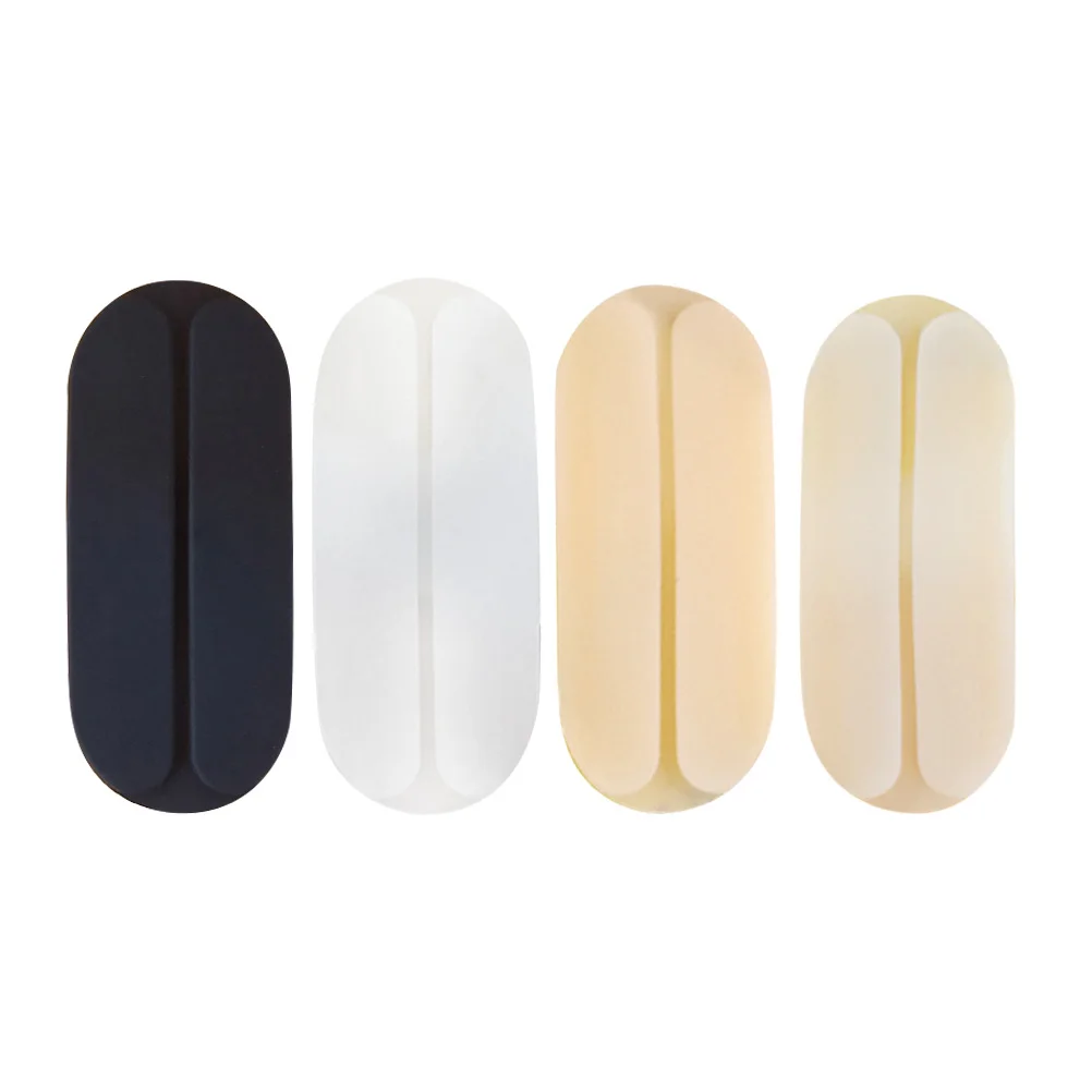 4 قطع من وسادات الكتف المصنوعة من السيليكون لحزام حمالة الصدر للنساء، واقيات كتف ناعمة ومريحة، حاملات حزام حمالة الصدر مضادة للانزلاق