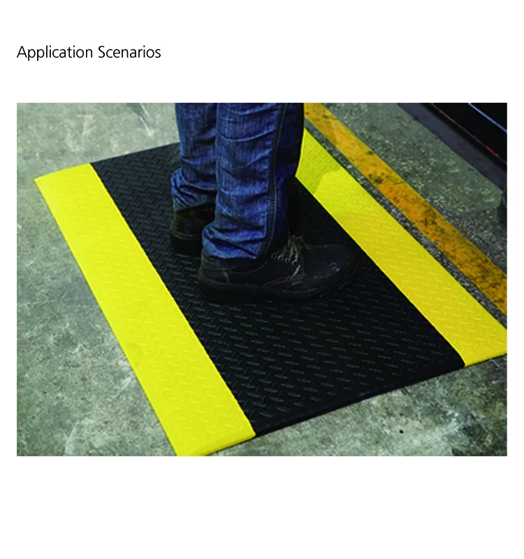 202512mm Basic Anti-fatigue PVC Foam Technical Floor Mat  Non-slip, Wear-resistant Type
