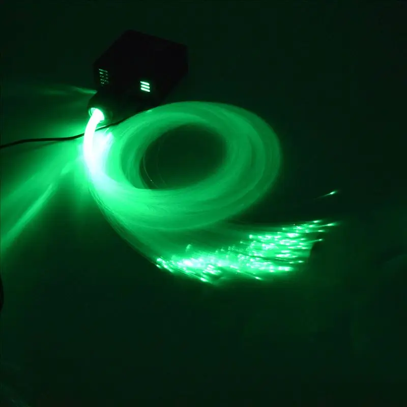 Sound Activated APP Control 16W RGBW Fiber Optic Star Ceiling Light Kit With Fiber Optic Cable For Car Home Star Starry Sky