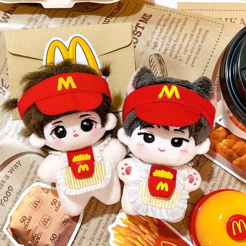 

Очаровательный дизайн Starfi, одежда для куклы Labubu, версия Monald's V2, игрушечная кукла, наряды для модных хлопковых кукол