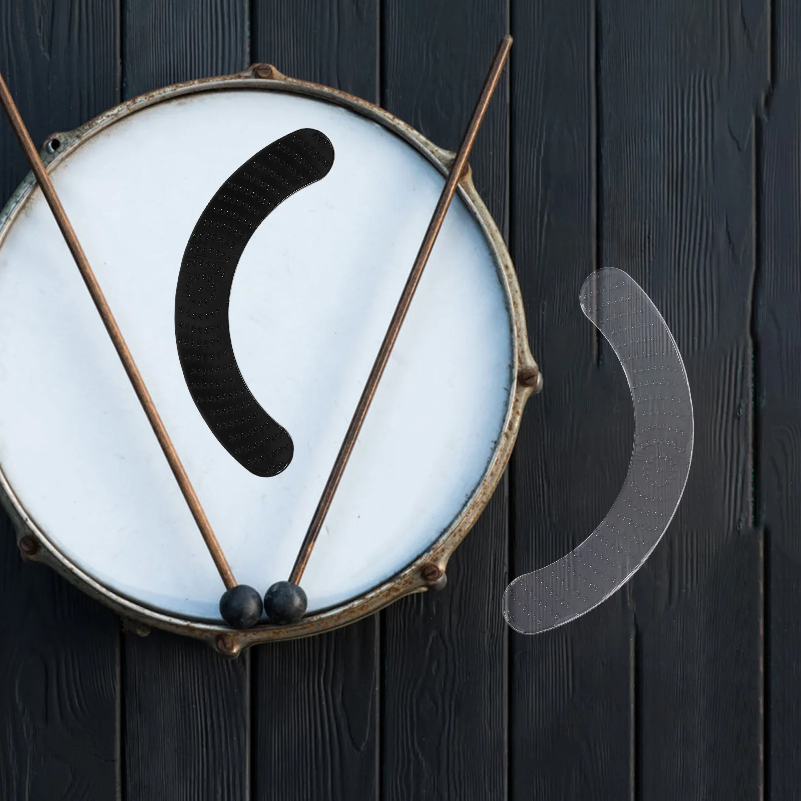 

2Pcs Mute Pads for Drum Premium Silicone Self-Stick Dampeners Enhanced Sound Precision Drum Supplies Assorted Color