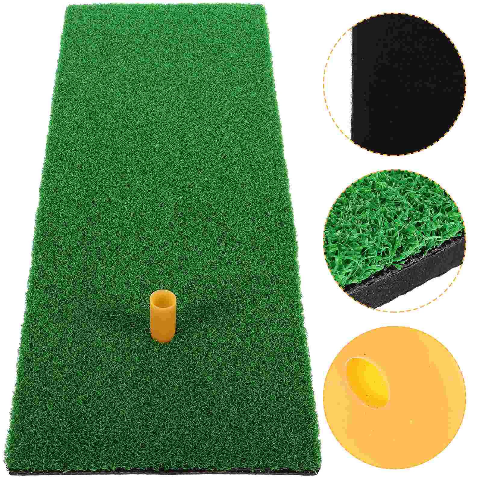 Artificial Golf Turf Swing Mat Artificial Golf Turfing Hitting Artificial Turf Mats Professional Training Aid Putting Practice