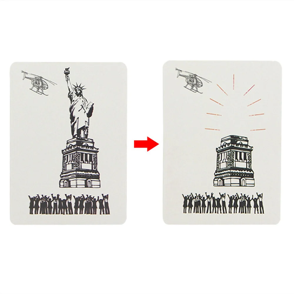 Diosa desaparecida, trucos de magia faltantes, accesorios para trucos de primer plano, tarjeta que aparece, mentalismo, comedia