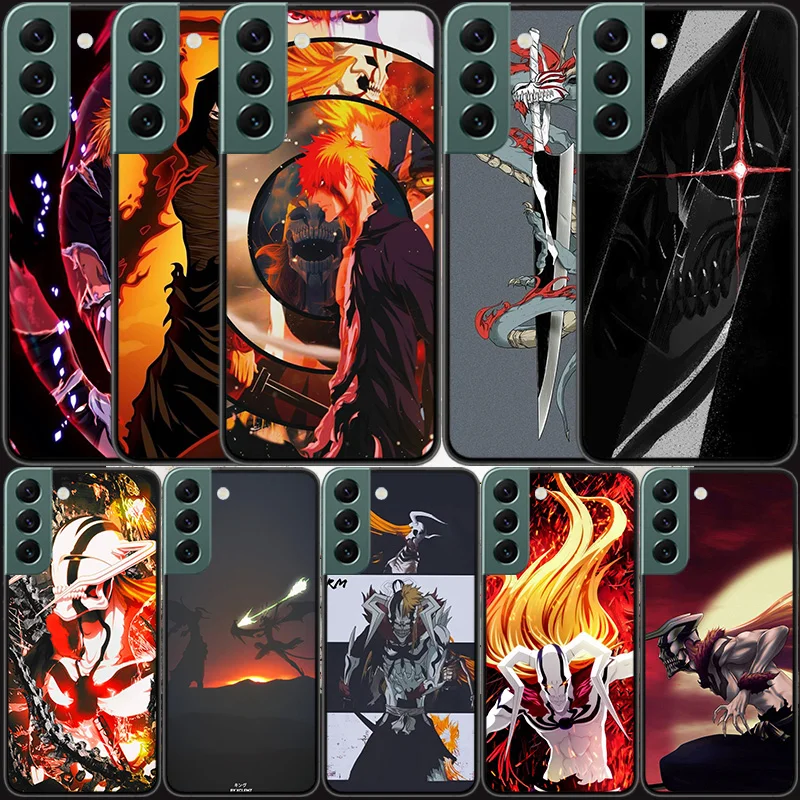 BLEACH Kurosaki Ichigo Phone Case For Samsung A02 A03 A03S A04 A04S A05S Galaxy A55 A35 A25 A15 S10 Lite A9 A8 A7 A6 Plus A90 A8