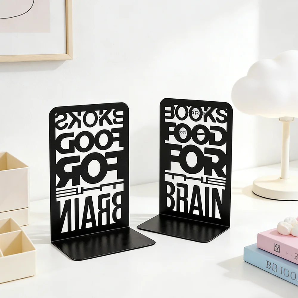 

Books Food for the Brain Bookend Separator Books Teacher Organization for Classroom School and Office Supplies