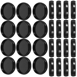 55 Pcs Loose-leaf Button The Notebook Binding Disc Discs DIY Binder Buckles Small Discbound Plastic Supplies Tiny Planner Rings