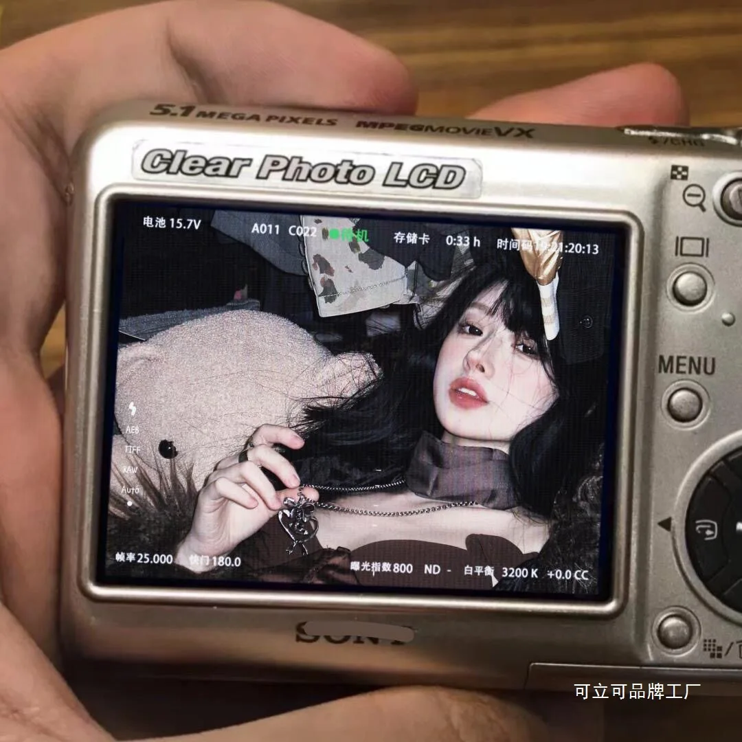 

Vintage CCD4K Digital Camera Campus MINI High Definition High Pixel Small Student Party Entry-level Card Machine