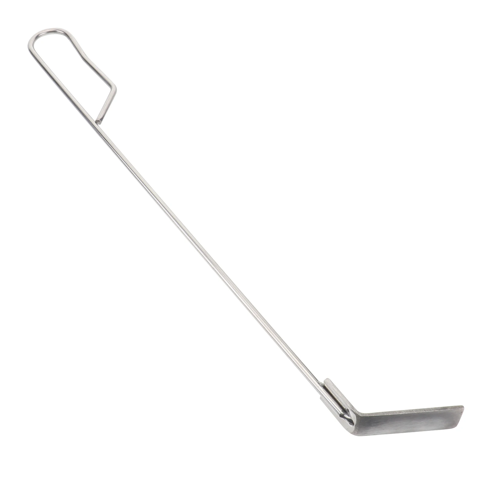 

46 Cm Stainless Steel Grill Spatula BBQ Ash Tool Utensils Accessory Charcoal Rake Poker Briquettes