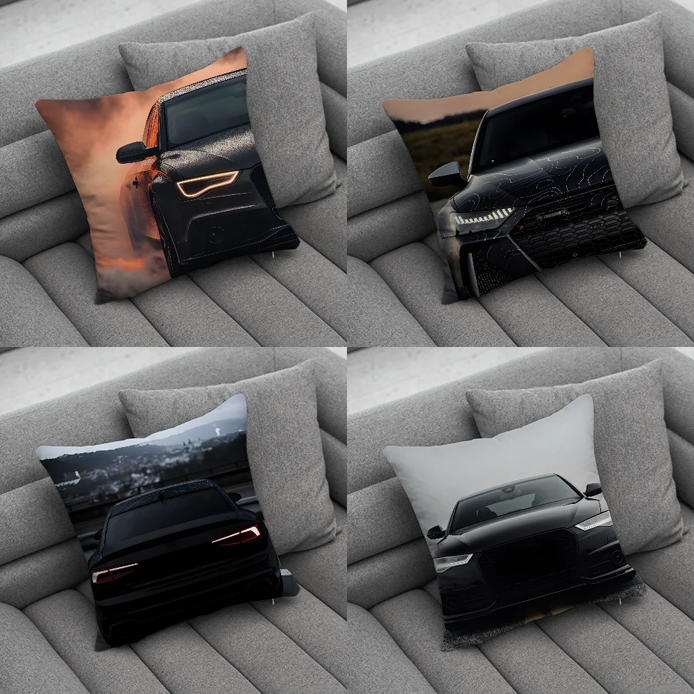 Sports Car A-AudiS RS Pillow Case Soft Cushion Cases for Farmhouse Sofa Decor Home Decorations and Protector