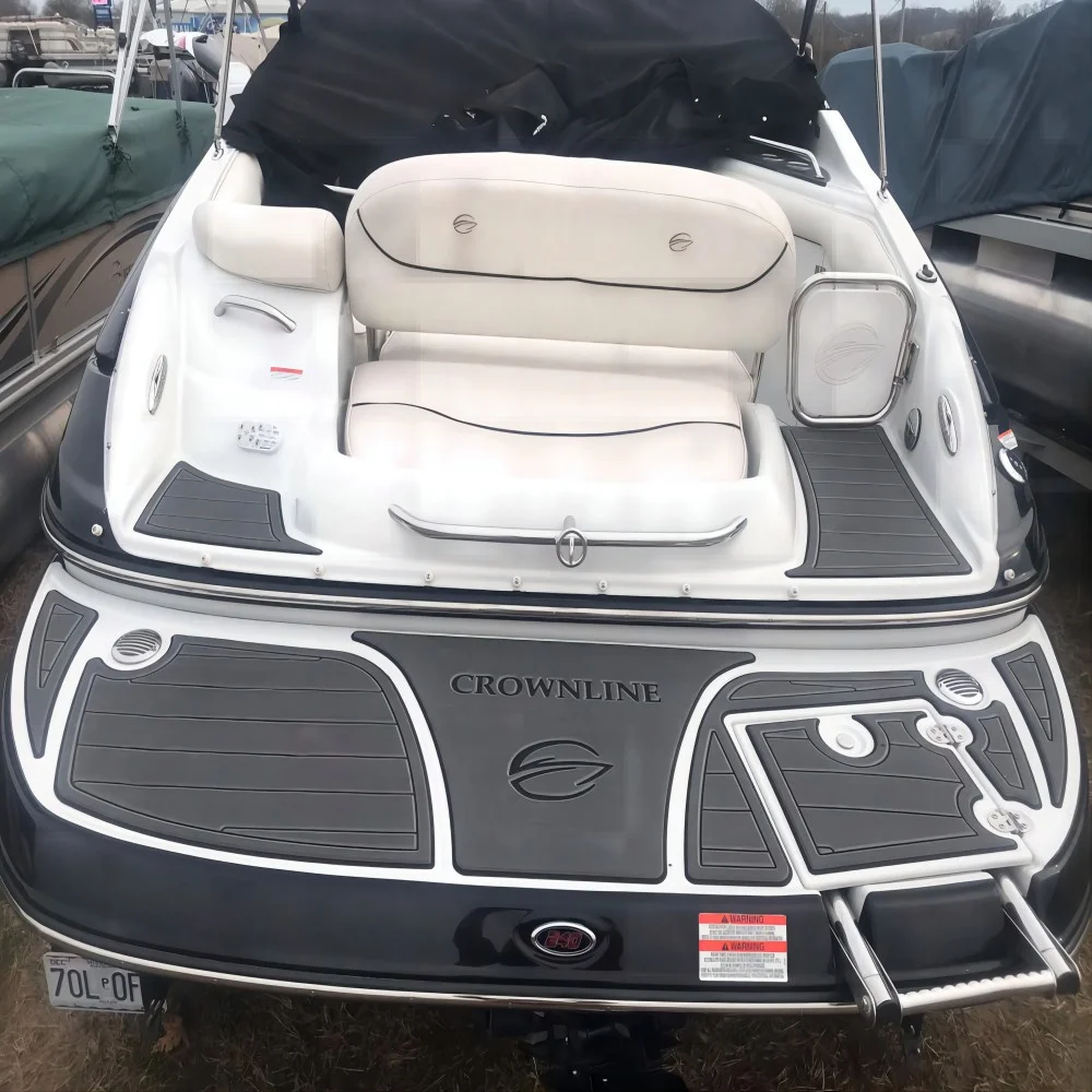 2007 Crownline 220 EX Swim Platform Cockpit Boat EVA Foam Teak Floor Pad Mat SeaDek MarineMat Gatorstep Style Self Adhesive ZS