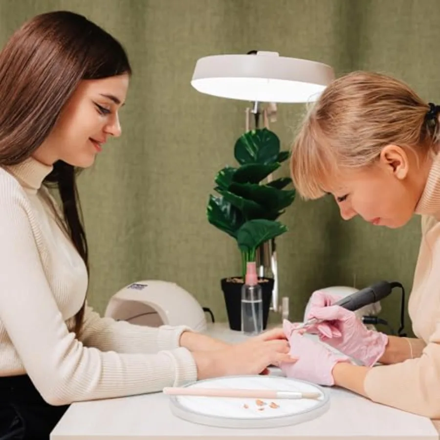 6 szt. Filtrów do odsysania pyłu paznokci wielokrotnego użytku do systemów odsysania pyłu w salonach paznokci, konstrukcja zapobiegająca rozlewaniu, wysoka wydajność filtracji