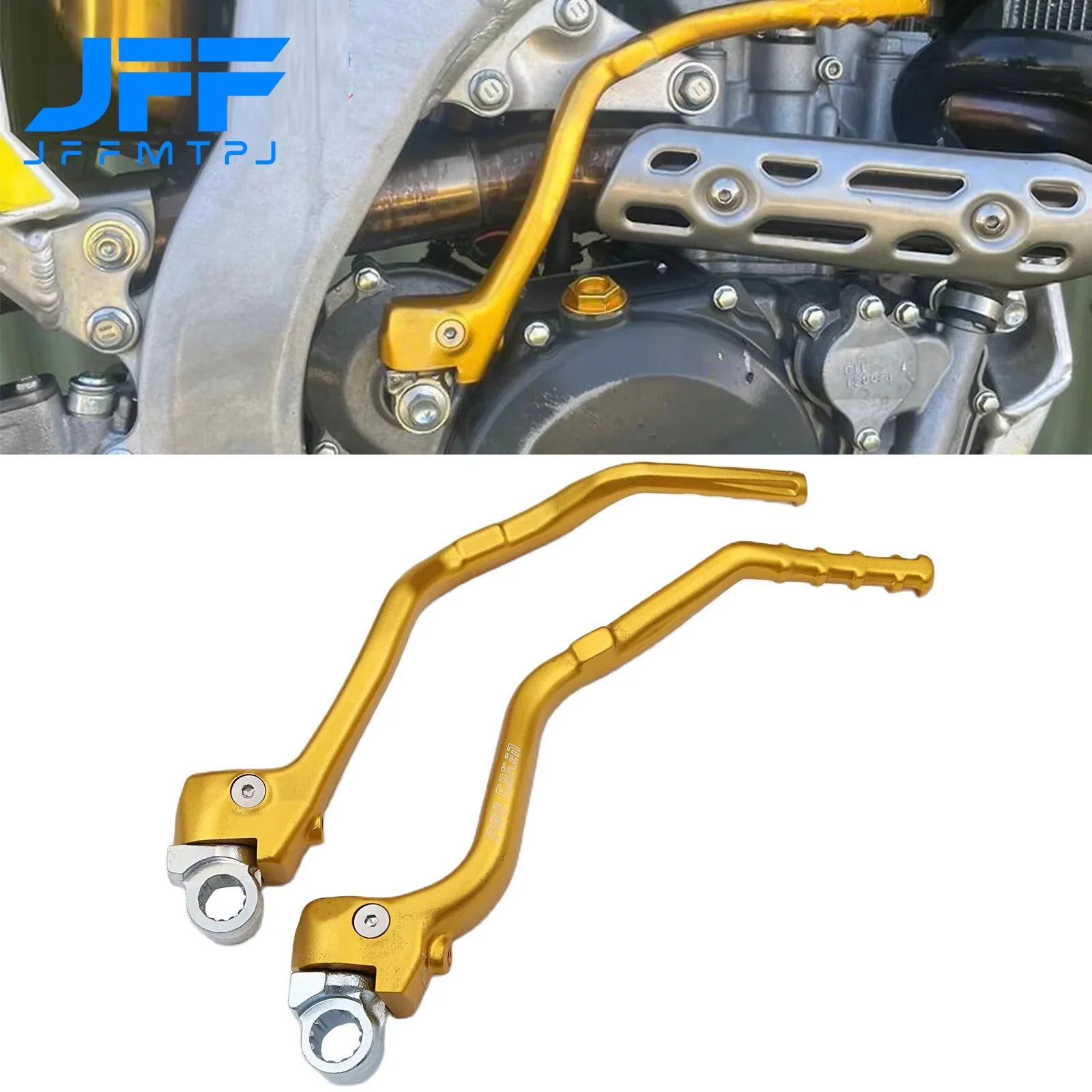 CNC Forged Kick Start Starter Lever Pedal For Suzuki RMZ 250 450 RMZ250 RMZ450 RM250Z RM450Z 2008-14 Motorcycle Universal Parts