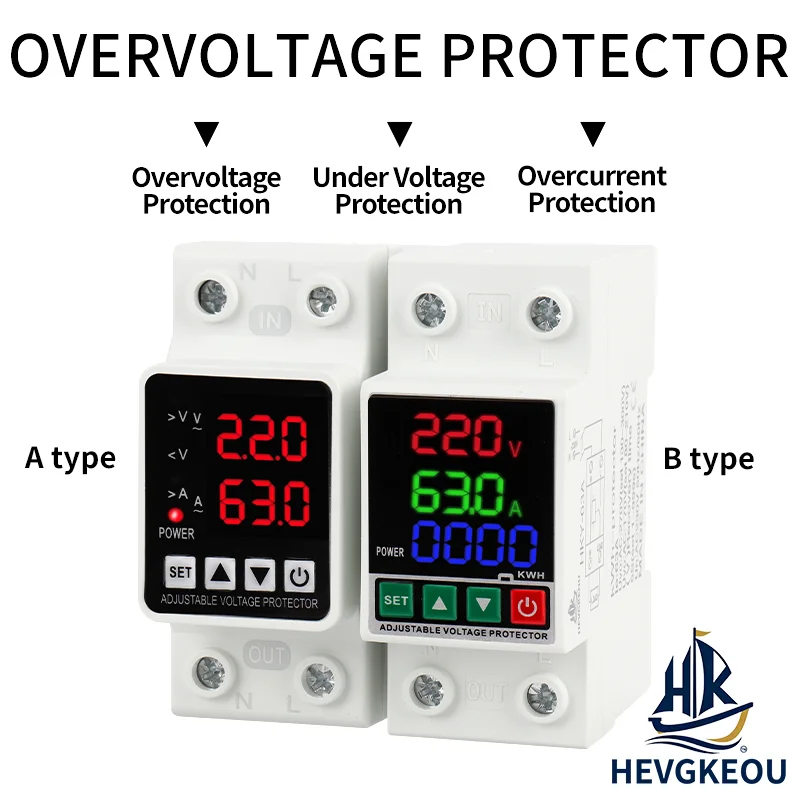 protetor-de-tensao-monofasico-ajustavel-220v-63a-monitor-digital-de-tensao-e-corrente-com-protecao-contra-sobretensao-subtensao