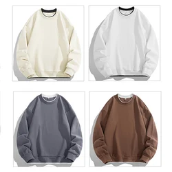 Men's Hoodie Sweatshirt Big Size Loose Plus Size Pullover Long Sleeve Sport Tops Men Oversized Clothing Sweatshirts Plus Size