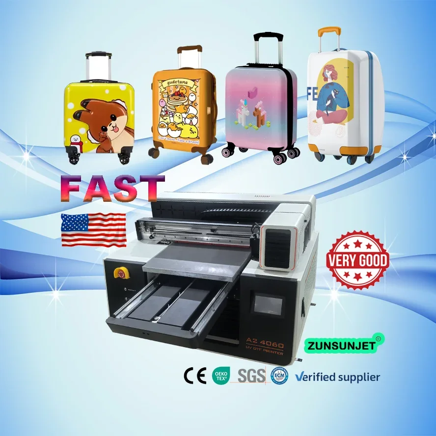 Small A2 Flatbed UV Dtf Inkjet Printer for Phone case Glass Bottle Pen PVC Acrylic Ceramic Wood Metal UV Effect Printing Machine view 2