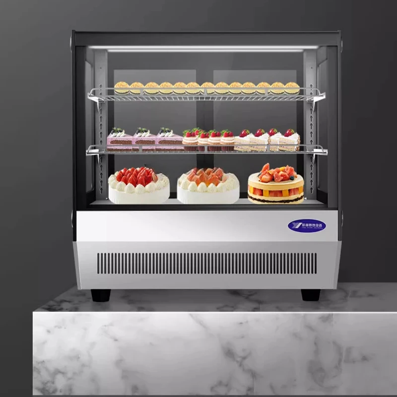 

Шкаф-витрина Коммерческий торт Яичный пирог Суши Холодильный шкаф Столешница для гастрономов Шкаф для изоляции и хранения