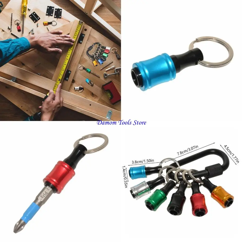 

57BE Portable Drill Screw Adapter Quick Release Extension Bar for 1/4inch Shank