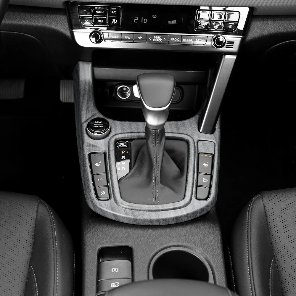 

Накладка на центральную консоль автомобиля, защитная рамка для центральной консоли, защитный чехол для рычага переключения передач из АБС-пластика для KIA SELTOS 2021-2025, леворульный вариант