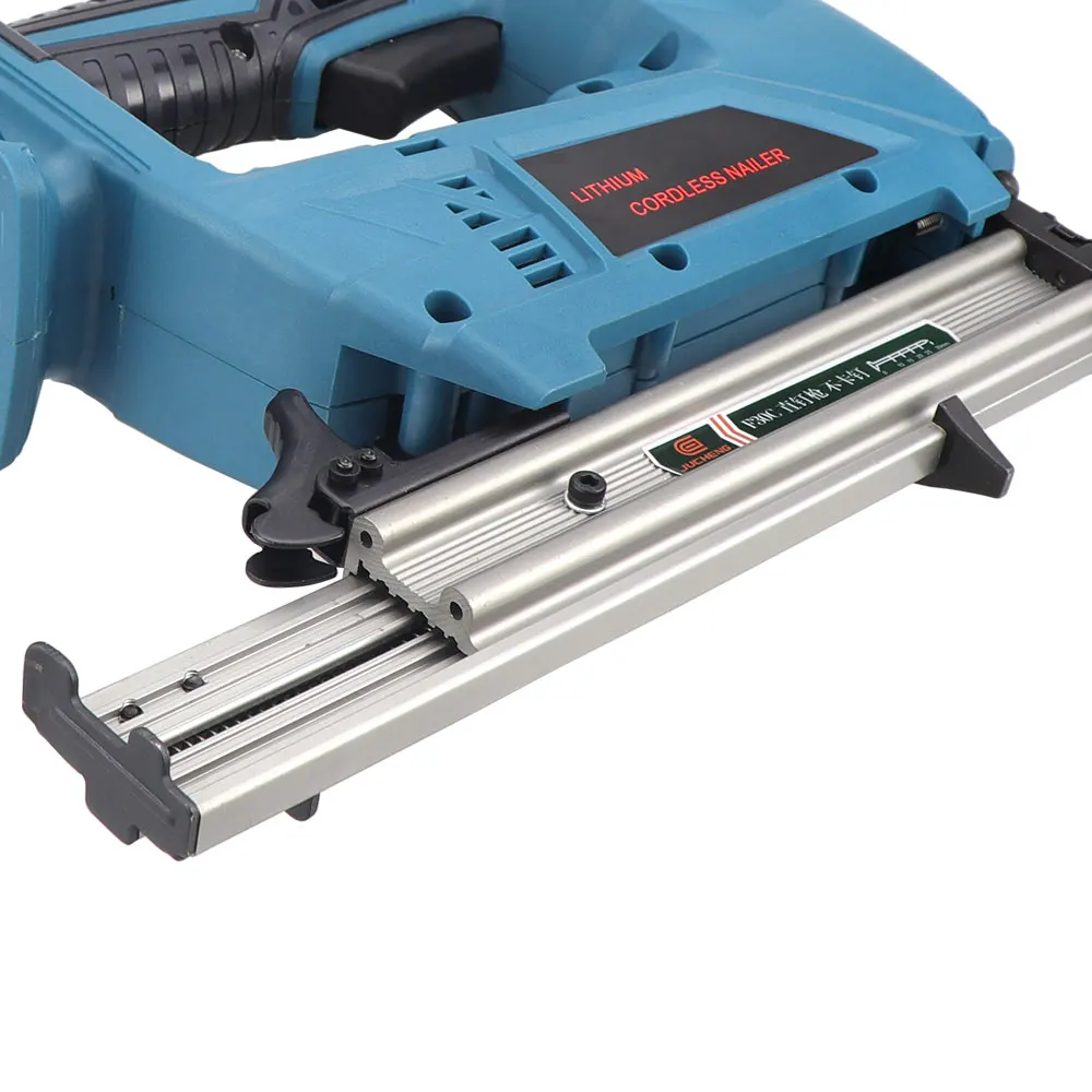 Imagem -03 - Hifeson-sem Fio Elétrica Brushless Prego Guns 422j Nailer Grampeador Quadro Móveis Carpintaria Madeira Ferramentas de Trabalho