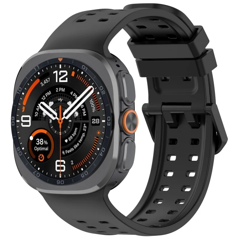 Marine Band For Samsung Galaxy Watch Ultra 2 2026 2025 2024 47mm Silicone Strap For Samsung Galaxy Watch 9 8 Classic 44mm 40mm
