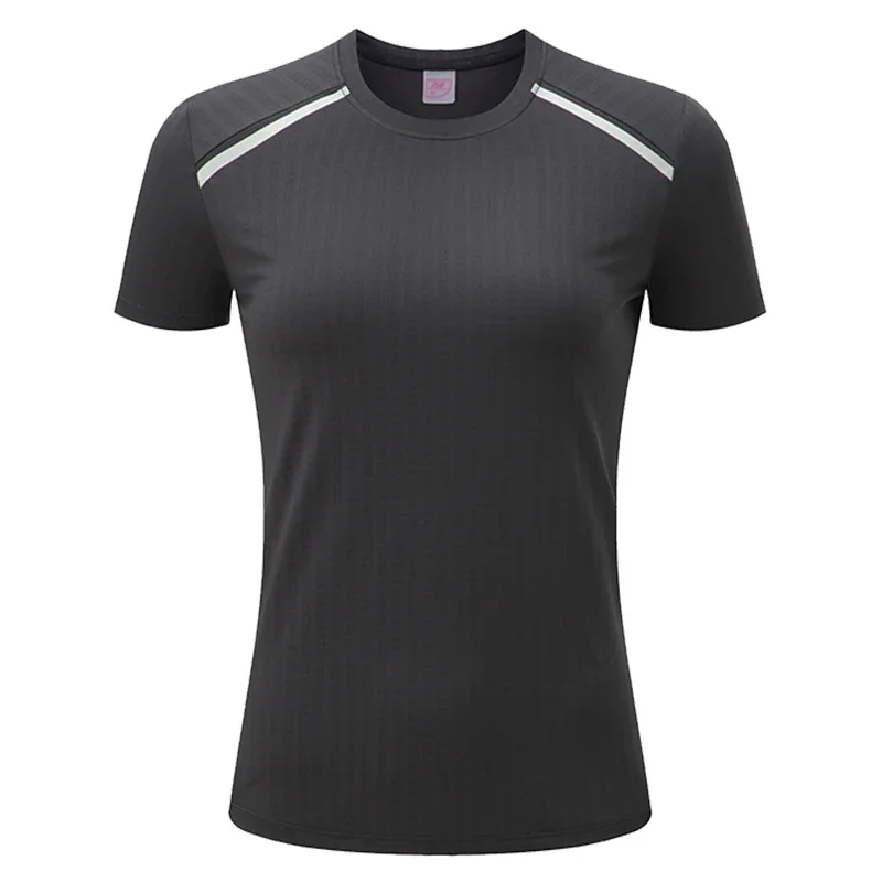 Camiseta deportiva de manga corta para mujer, ropa para correr, Maratón, gimnasio, Fitness, Yoga, Dry Fit