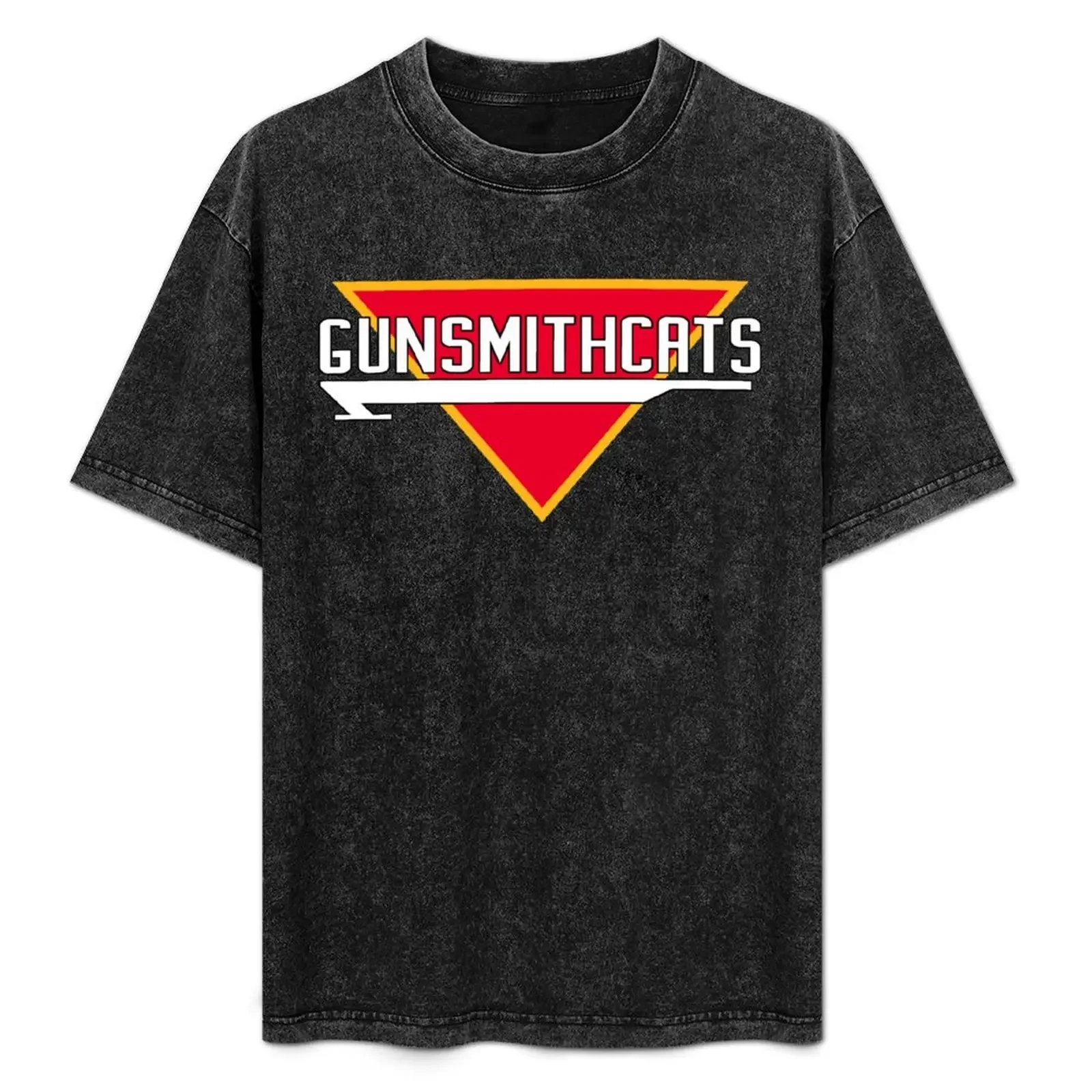 

Gunsmith Cats Outlined T-Shirt Quick Dry Training Short Sleeve Tee