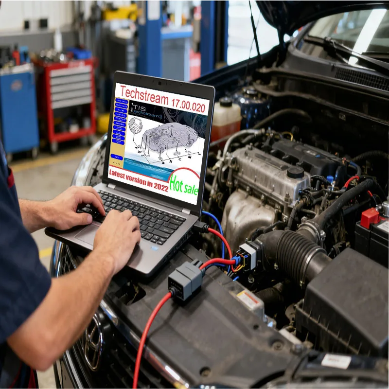 

2025 hot sale Techstream 17.00.020 Software Car Scanning For MINI VCI OTC Scanner ECM ECU Coding Diagnostic for Toyota