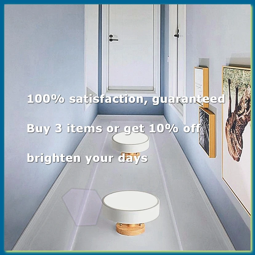Ceiling Lights Modern LED Nordic Wood Lighting Fixture Indoor Luminaire Kitchen Living Bedroom Bathroom -Pink